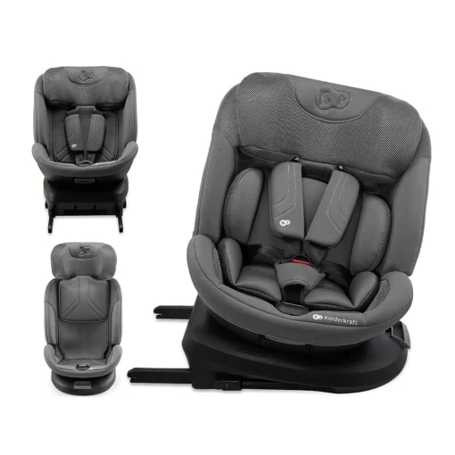 KINDERKRAFT AUTOSJEDIŠTE XPEDITION3 I-SIZE 40-150CM GREY