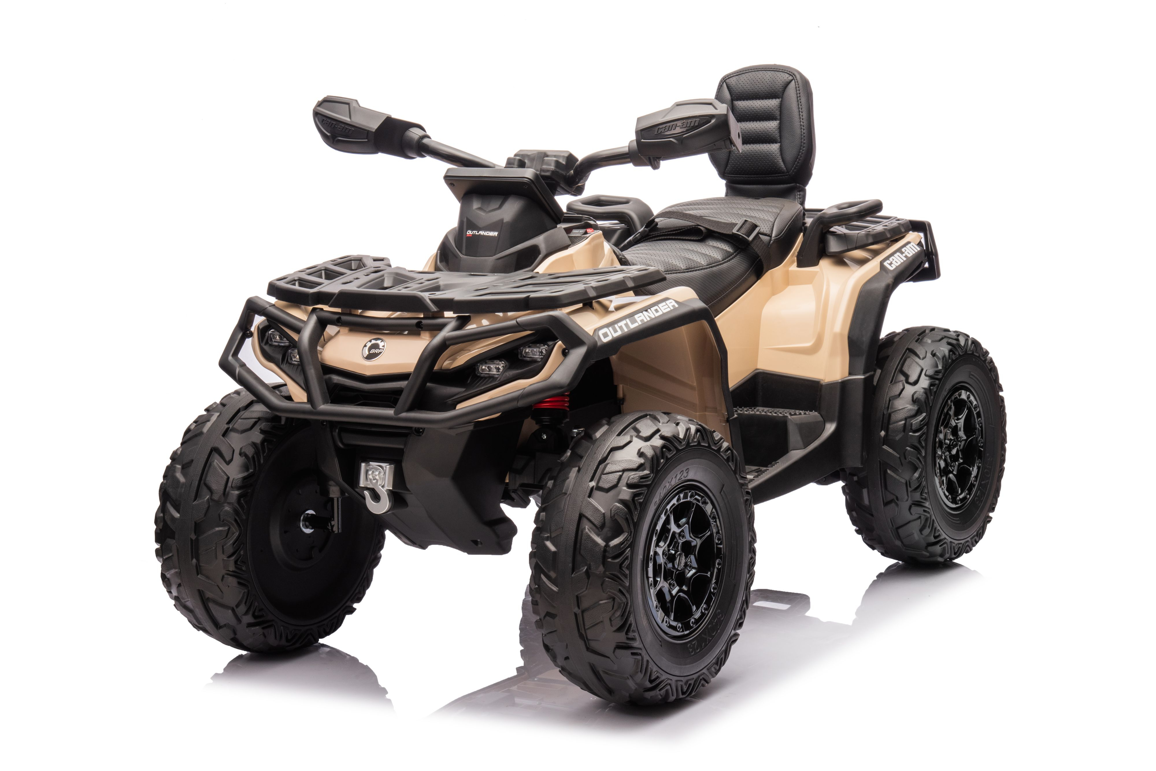 Kikka Boo Punjivi dječiji automobil Can Am Outlander ATV Khaki