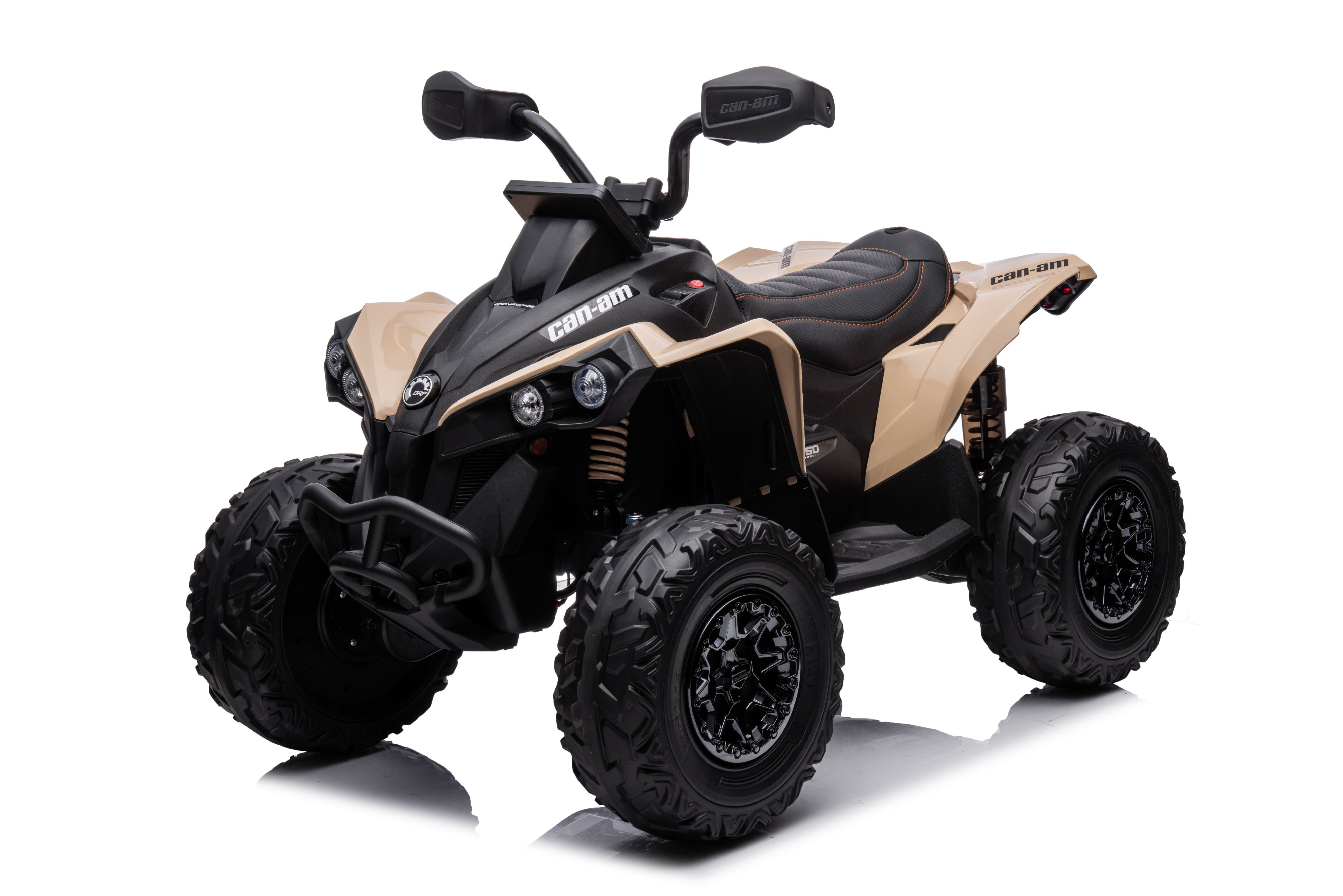 Kikka Boo Punjivi dječiji automobil Can AM Renegade ATV Khaki