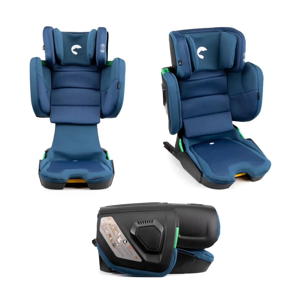 Kidnort Mane auto sjedište i-size 100-150cm blue