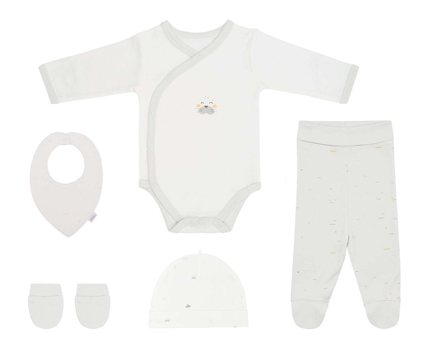 Komplet za novorođenčad 5pcs, Seally Me