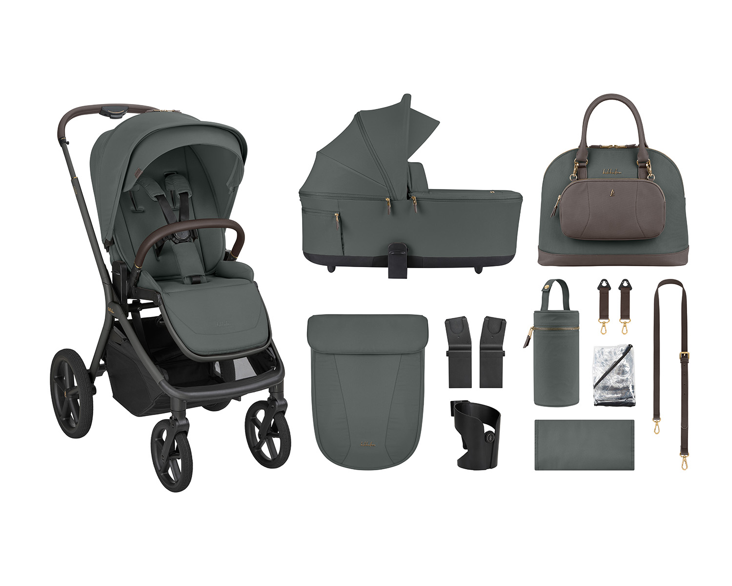 Kikka Boo Goya 2in1 Platinum Olive