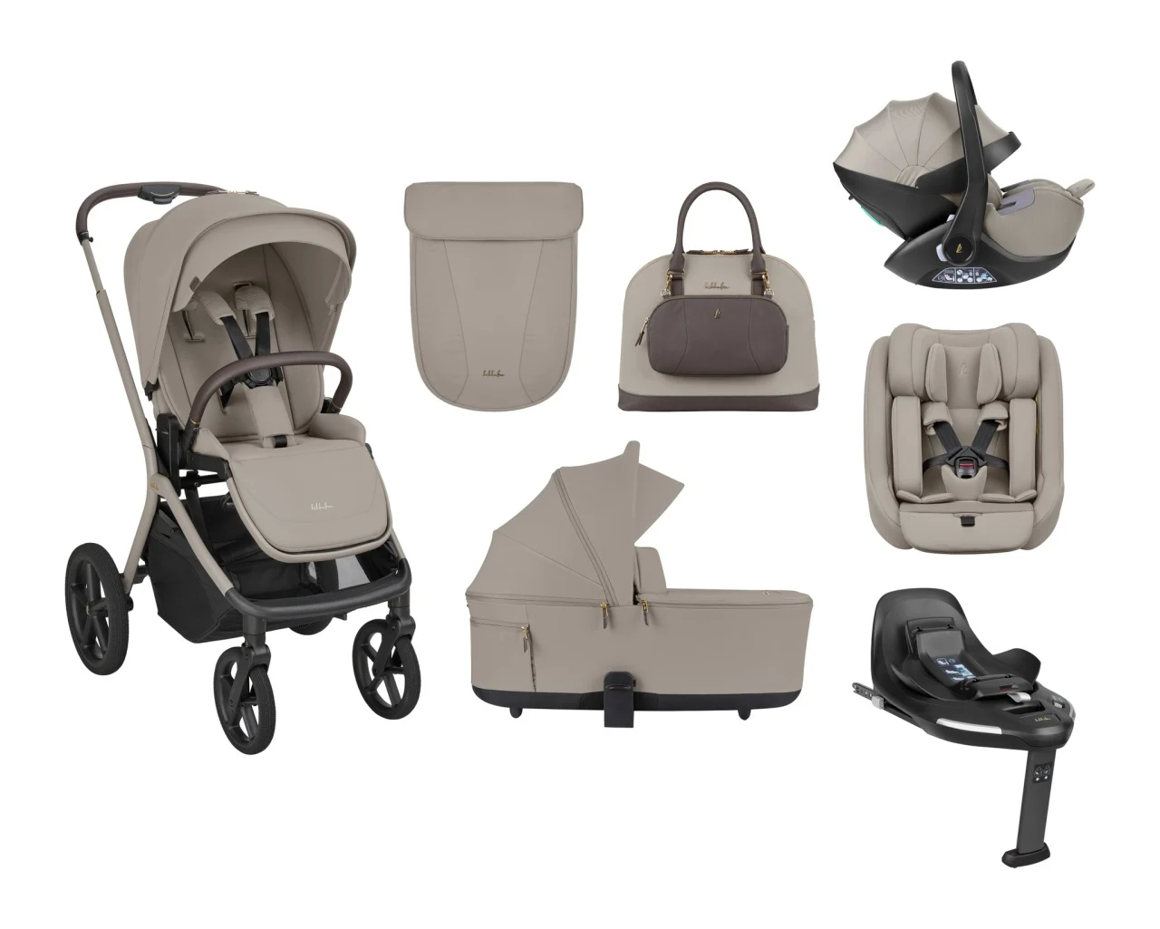 Kikka Boo Goya 5n1 bundle set Platinum Champagne