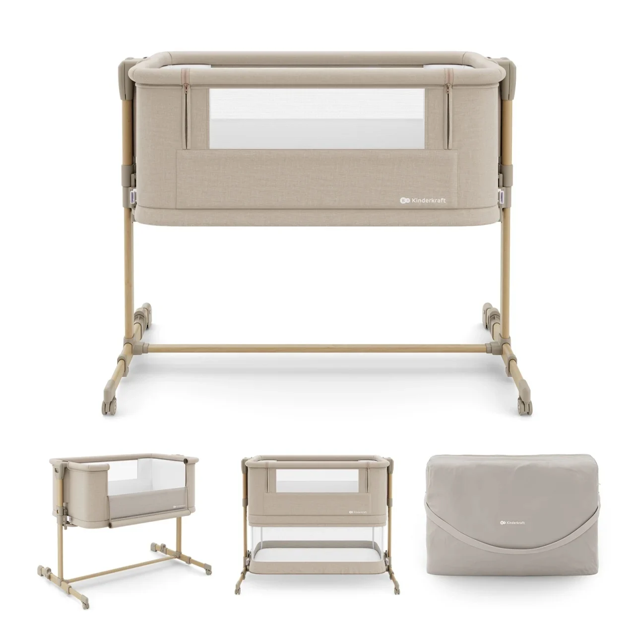 KINDERKRAFT KOLIJEVKA NESTE GROW 2 BEIGE