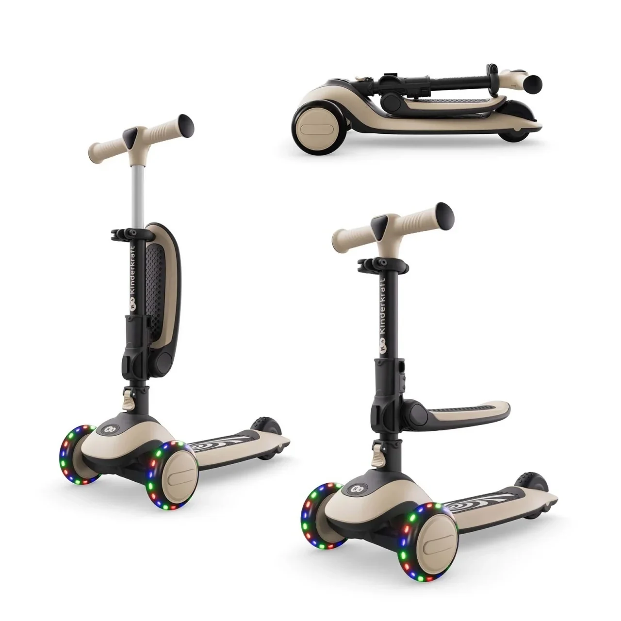 KINDERKRAFT TROTINET HALLEY 2 STONE WHITE - Kolica za bebe