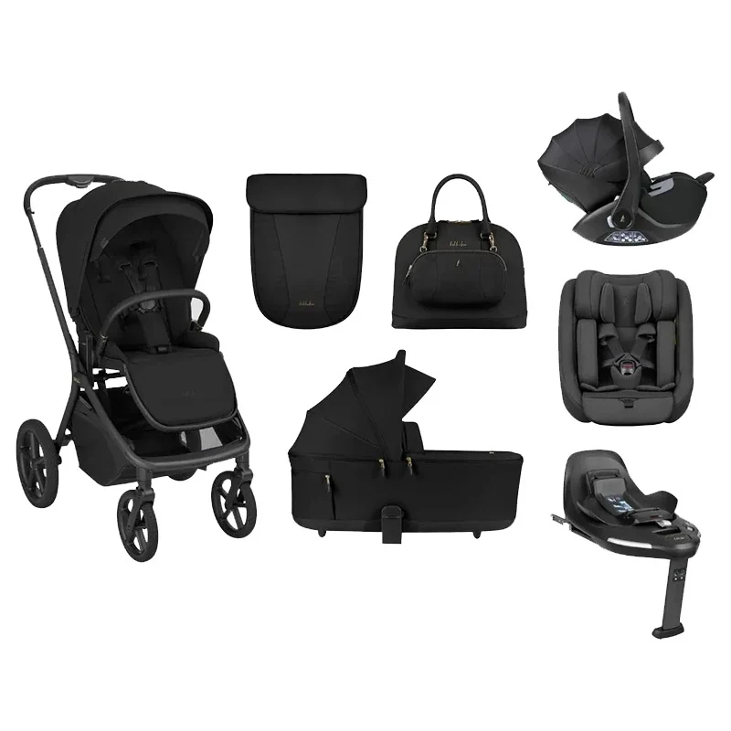 Kikka Boo Goya 5n1 bundle set Platinum Noir