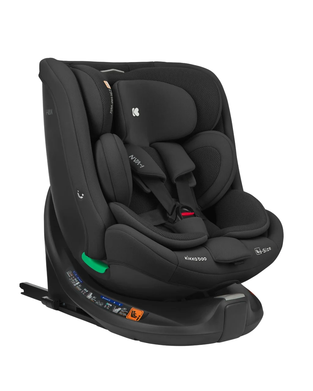 Kikka Boo autosjedište i-Van i-SIZE 40–150 cm Black