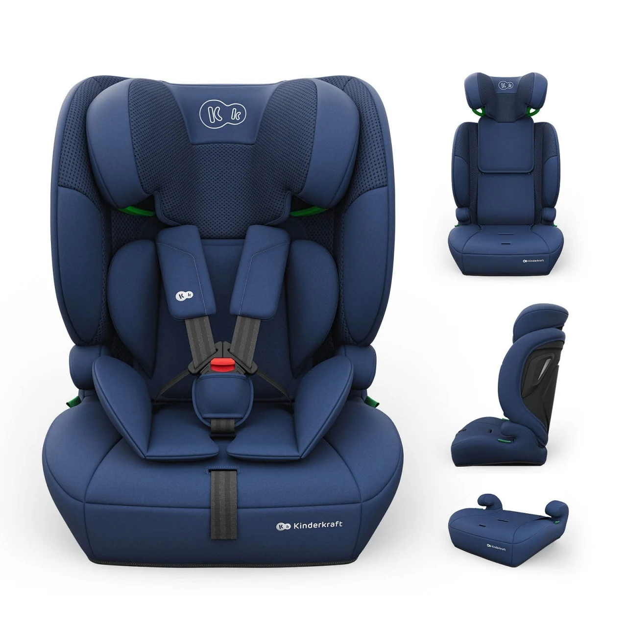 KINDERKRAFT AUTOSJEDIŠTE COMFORT UP 2 PLUS I-SIZE NAVY