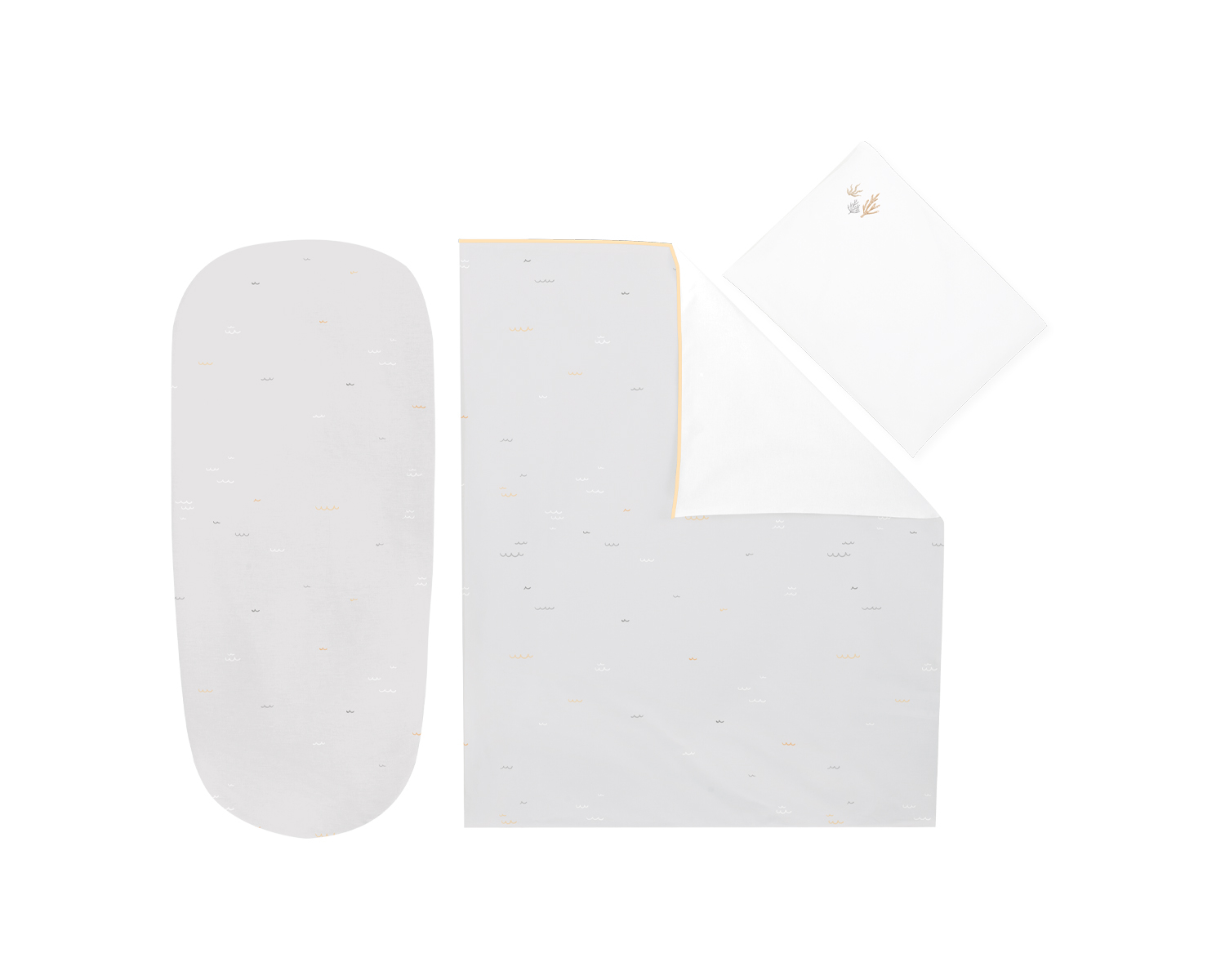 Kikka Boo posteljina za korpu 6pcs Seally Me