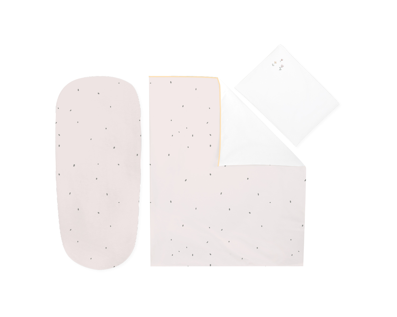 Kikka Boo posteljina za korpu 6pcs Hedge-hugs