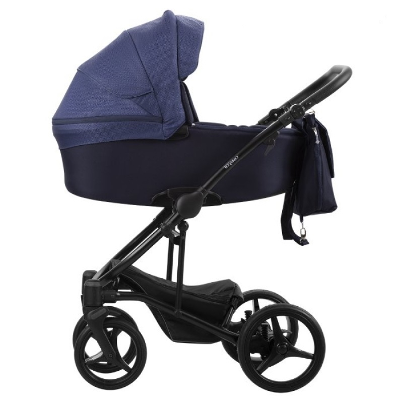 BEBETTO TORINO KOLICA ZA BEBE SET 2U1 CRNI RAM